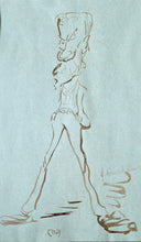 Load image into Gallery viewer, Max Beerbohm Pen And Ink Caricature Portrait Drawing George Bernard Shaw Circa.1930