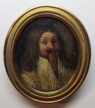 Load image into Gallery viewer, 17th.Century English School Portrait Miniature Of A Gentleman Circa.1640