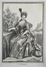 Load image into Gallery viewer, Jean Mariette Allegorical Emblems Of The Four Continents The Rare Set Of Copper Engravings Circa.1715