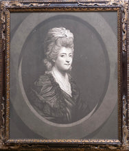 Load image into Gallery viewer, John Raphael Smith R.A After Sir Joshua Reynolds P.R.A Pair Of Mezzotint Portraits Frances Lady Gordon & Margaret Lady Beaumont Circa.1780