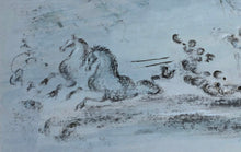 Load image into Gallery viewer, Oliver Messel Watercolour Stage Design For The Magical Boat In Sleeping Beauty 1946