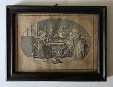 Load image into Gallery viewer, "The Prodigal Son" A Group Of Four 18th.Century Copper Engravings In Their Original Frames 1790