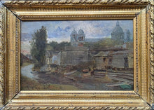 Load image into Gallery viewer, Eugène Deshayes Barbizon School Oil Sketch Circa.1870