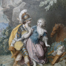 Load image into Gallery viewer, Attr.Jacques Charlier 18th.Century French School Miniature Painting The Abduction Of Helen Circa.1750