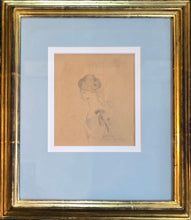 Load image into Gallery viewer, Marie Laurencin Pencil And Watercolour Portrait Study Of Alicia Markova In Les Biches 1925
