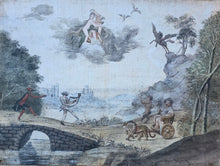 Load image into Gallery viewer, 18th.Century Venetian Commedia D'ell Arte Theatrical Design Circa.1760