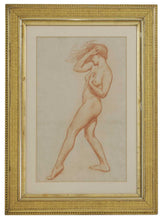 Load image into Gallery viewer, Harold Speed Red Chalk Nude Study Circa.1899