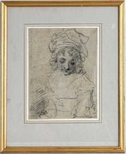 Load image into Gallery viewer, John Hoppner R.A. Portrait Study Of A Young Woman Circa.1785