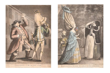 Load image into Gallery viewer, Welladay! Is This My Son Tom! & Be Not Amaz'd Dear Mother-It Is Indeed Your Daughter Anne. The Pair Of Hand Coloured Mezzotint Engravings By Carington Bowles 1774