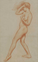 Load image into Gallery viewer, Harold Speed Red Chalk Nude Study Circa.1899