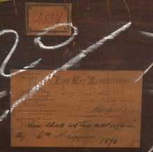 Load image into Gallery viewer, William Huggins Oil Study Of A Donkey 1876