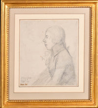 Load image into Gallery viewer, George Dance R.A. Pencil Portrait Drawing James Hall 1791