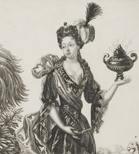 Load image into Gallery viewer, Jean Mariette Allegorical Emblems Of The Four Continents The Rare Set Of Copper Engravings Circa.1715