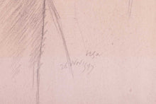 Load image into Gallery viewer, Robert Sargent Austin R.A. Pencil Study Female Nude 1947