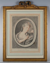 Load image into Gallery viewer, LM Bonnet After Charles Eisen Les Cinq Sens The Set Of Five Crayon Manner Engravings Circa.1770