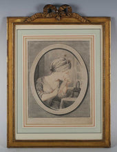 Load image into Gallery viewer, LM Bonnet After Charles Eisen Les Cinq Sens The Set Of Five Crayon Manner Engravings Circa.1770