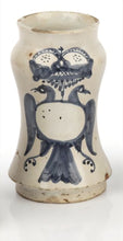 Load image into Gallery viewer, A Rare Group Of Four Tin-Glazed Apothecary Jars Almazán Soria Spain Circa.1700