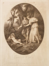 Load image into Gallery viewer, Angelica Kauffman Stipple Engraving Cupid And Cephisa