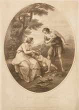 Load image into Gallery viewer, Angelica Kauffman Stipple Engraving Cupid And Cephisa