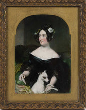 Load image into Gallery viewer, Princess Gaggiotti With Her Italian Greyhound Robert Thorburn Portrait Miniature
