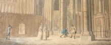 Load image into Gallery viewer, Poets' Corner Westminster Abbey Thomas Malton The Younger Watercolour