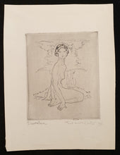 Load image into Gallery viewer, Frederick Carter Etching "Decoration" 1928