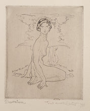 Load image into Gallery viewer, Frederick Carter Etching "Decoration" 1928
