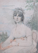Load image into Gallery viewer, Samuel Shelley Watercolour Portrait Of Elizabeth Robertson