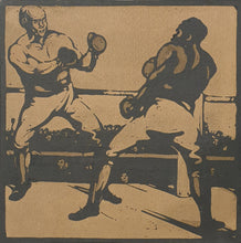 Load image into Gallery viewer, Sir William Nicholson Boxing Original Signed Woodcut