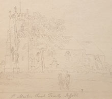 Load image into Gallery viewer, Paul Sandby R.A. St.Martin's Church Trimley Suffolk
