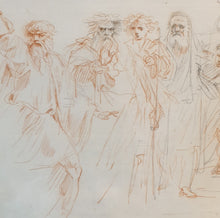 Load image into Gallery viewer, William Lock The Younger Chalk Drawing Circa.1790