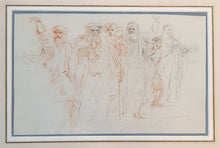 Load image into Gallery viewer, William Lock The Younger Chalk Drawing Circa.1790