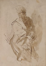 Load image into Gallery viewer, 17th.Century Dutch School Pen And Ink Study