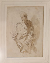 Load image into Gallery viewer, 17th.Century Dutch School Pen And Ink Study