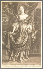 Load image into Gallery viewer, Mary Of Modena Mezzotint Engraving Circa.1685