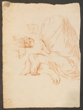 Load image into Gallery viewer, 17th.Century Venetian School Red Chalk Drawing
