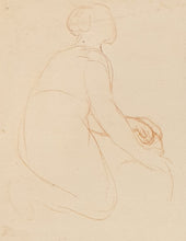 Load image into Gallery viewer, 17th.Century Venetian School Red Chalk Drawing