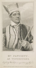 Load image into Gallery viewer, John Fawcett As "Touchstone" In "As You Like It" Pencil Drawing By Thomas Wageman 1818.