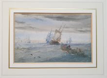 Load image into Gallery viewer, Charles Grant Davidson R.W.S Watercolour Seascape Circa.1860