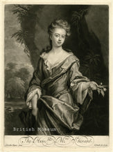 Load image into Gallery viewer, Red Chalk Portrait Drawing The Hon. Lucy Sherard Circa.1700
