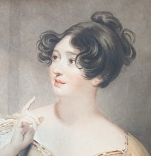 Load image into Gallery viewer, Miss Mellon In The Character Of Volante In The Honey Moon Colour Printed Mezzotint 1806