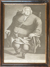 Load image into Gallery viewer, The Fat Man Of Maldon Mezzotint Engraving Circa.1751
