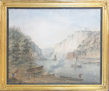 Load image into Gallery viewer, Large 18th.Century Topographical Drawing Hotwells Bristol Circa.1780