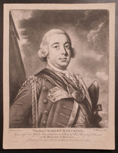 Load image into Gallery viewer, The Honourable Robert Monckton Governor Of New York Mezzotint Engraving Circa.1765