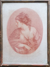 Load image into Gallery viewer, Angelica Kauffman Pair Of Stipple Engravings Comedy And Tragedy 1777