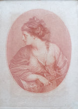 Load image into Gallery viewer, Angelica Kauffman Pair Of Stipple Engravings Comedy And Tragedy 1777