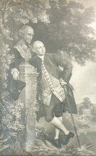Load image into Gallery viewer, David Garrick Mezzotint Portrait Engraving After Thomas Gainsborough