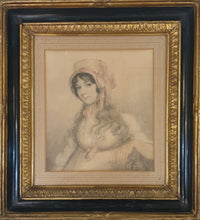 Load image into Gallery viewer, William Ward A.R.A. Portrait Drawing Circa.1790