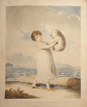 Load image into Gallery viewer, Adam Buck Stipple Engraving My Dear Little Shock Dog 1808