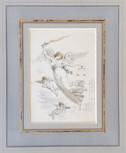 Load image into Gallery viewer, John Samuel Agar Watercolour An Allegory Of Justice Circa.1795